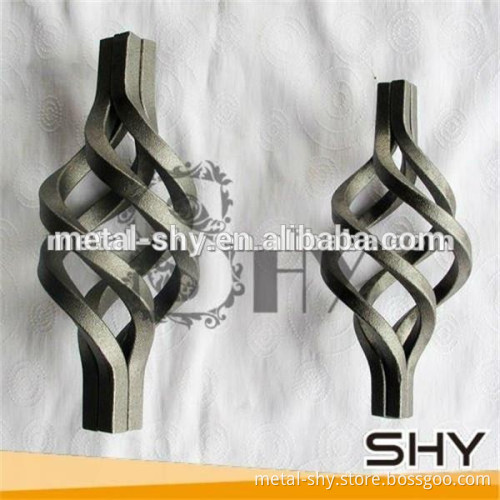Cheap Wrought Iron Baluster Basket